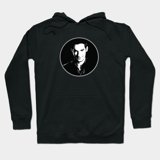 Lucifer Morningstar Hoodie by fsketchr